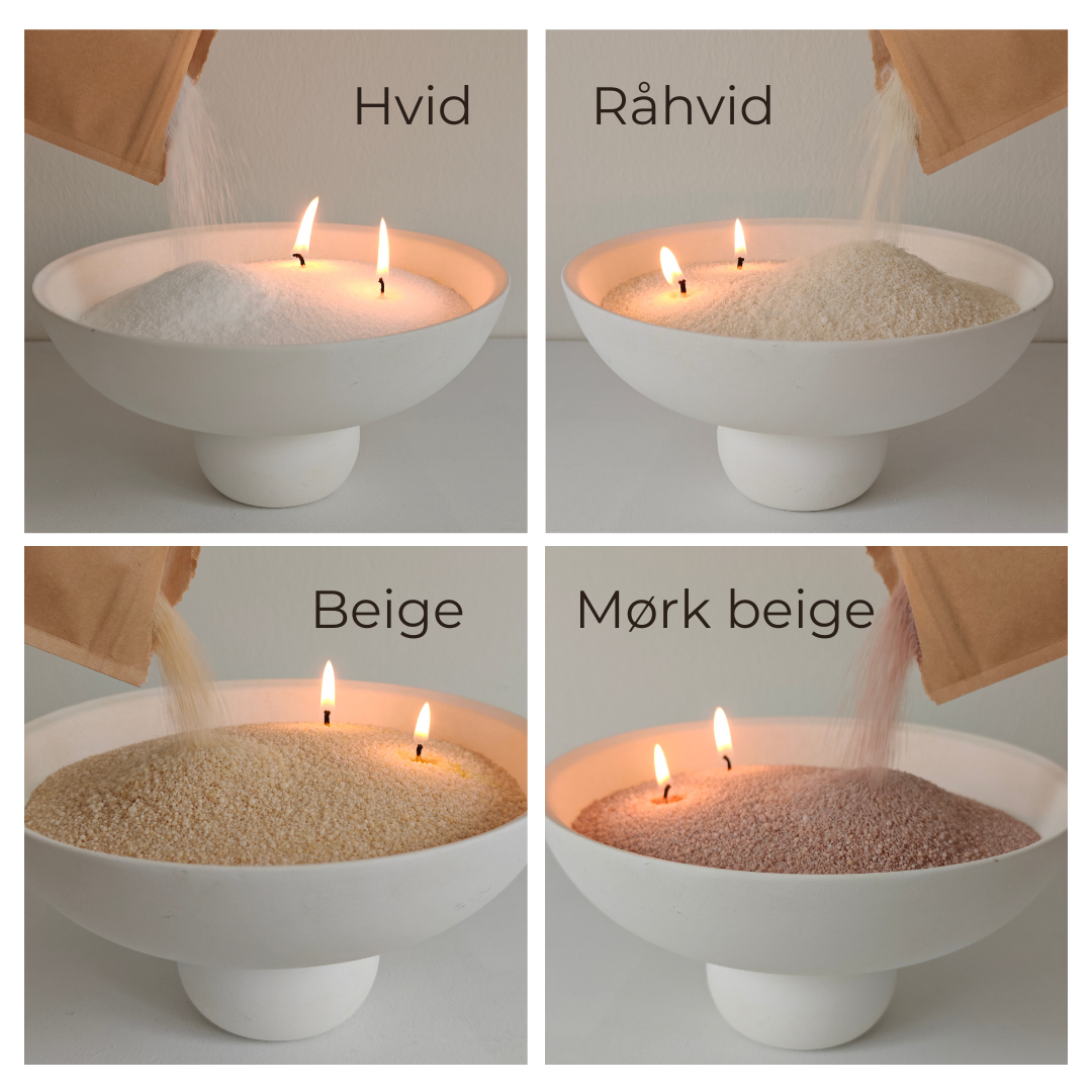 Farve Guide - Hvid, Beige, Råhvid og Mørk Beige