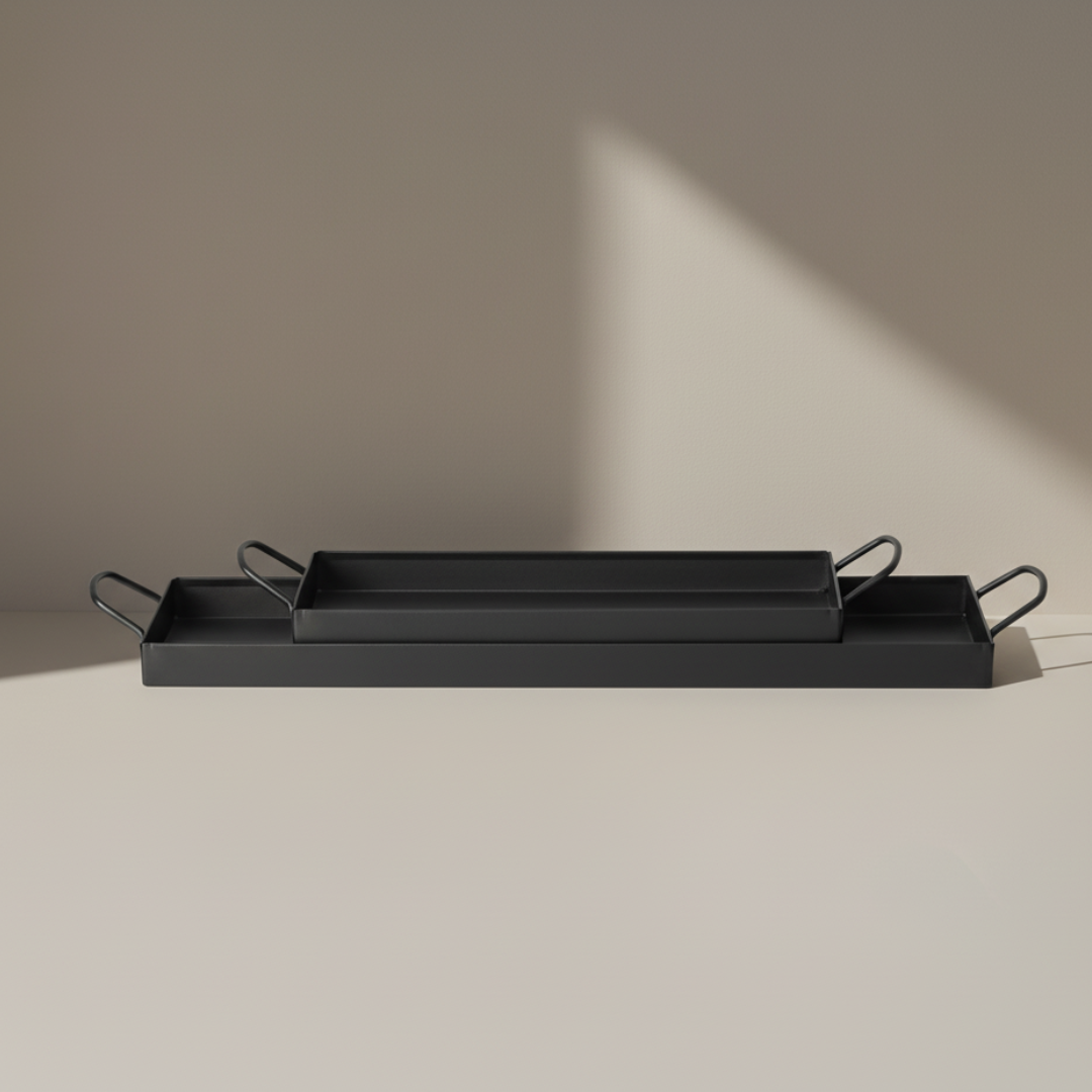 Raven bakke metal med håndtag