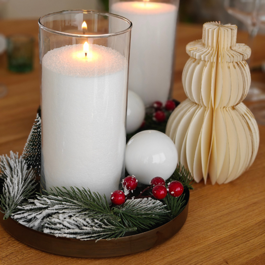 Dekorations bakke messing Ø20,5