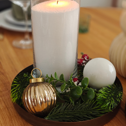 Dekorations bakke messing Ø20,5