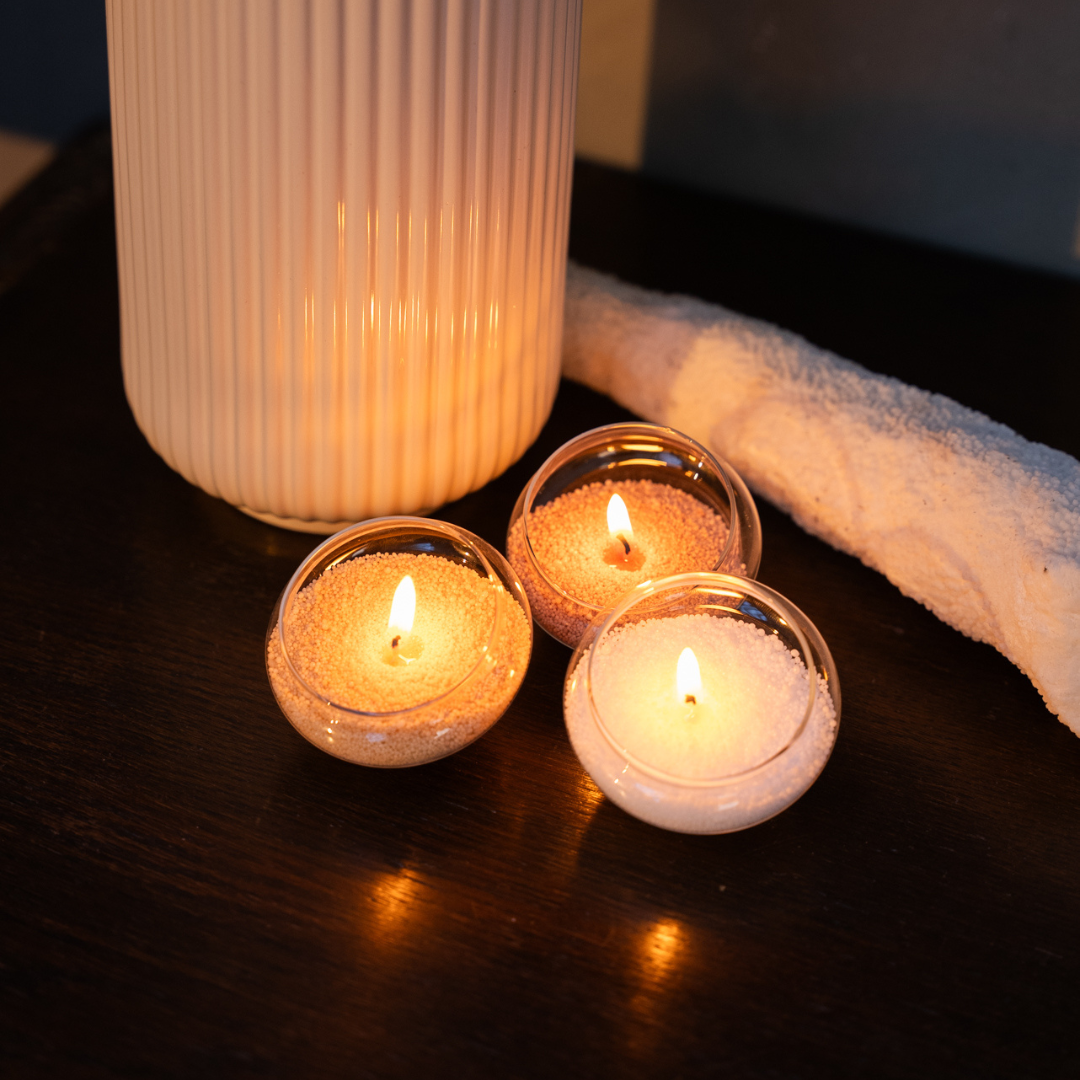 Flydeglas til lys