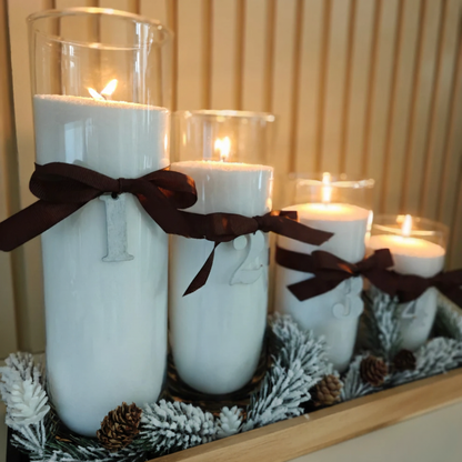 Cylinderglas – i 4 størrelser