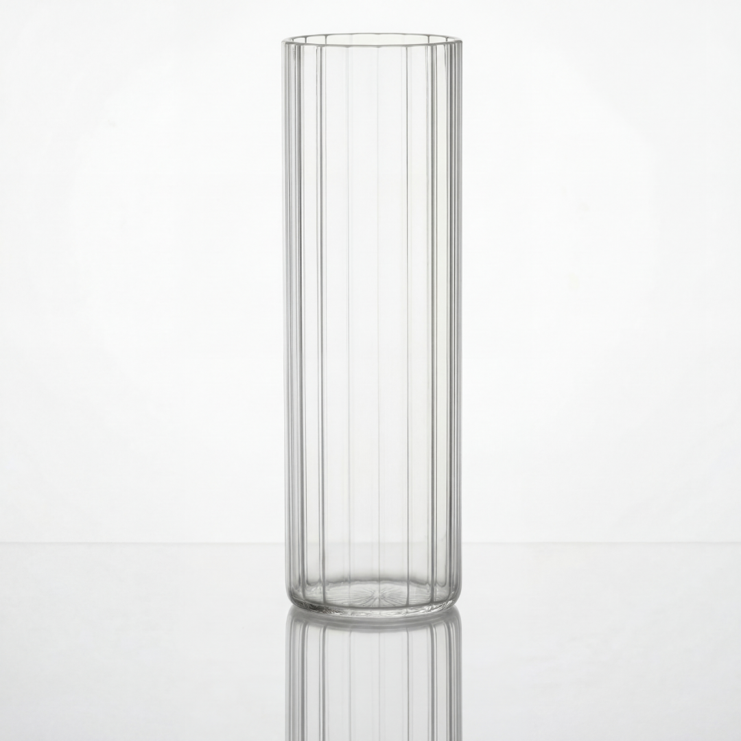 Rillet Cylinderglas Ø10