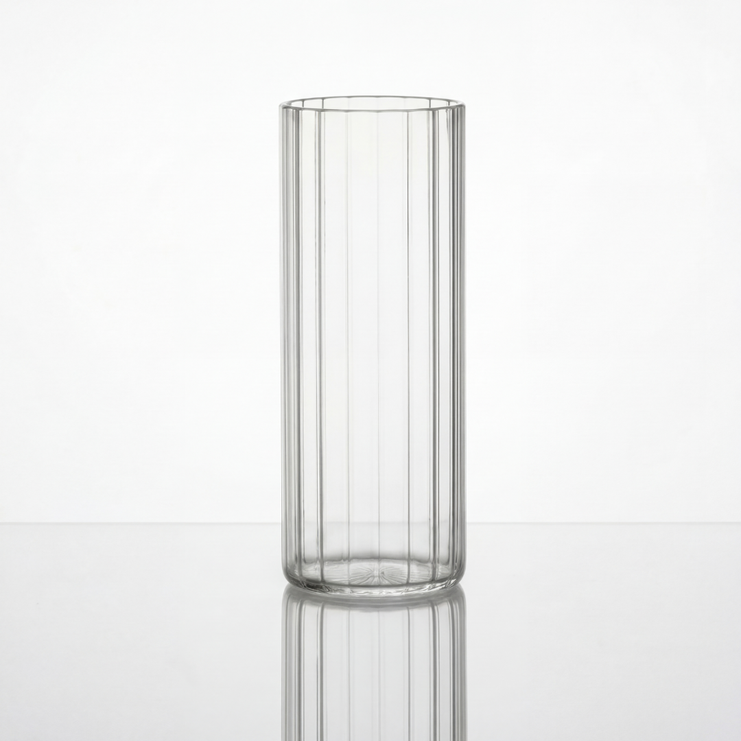 Rillet Cylinderglas Ø10