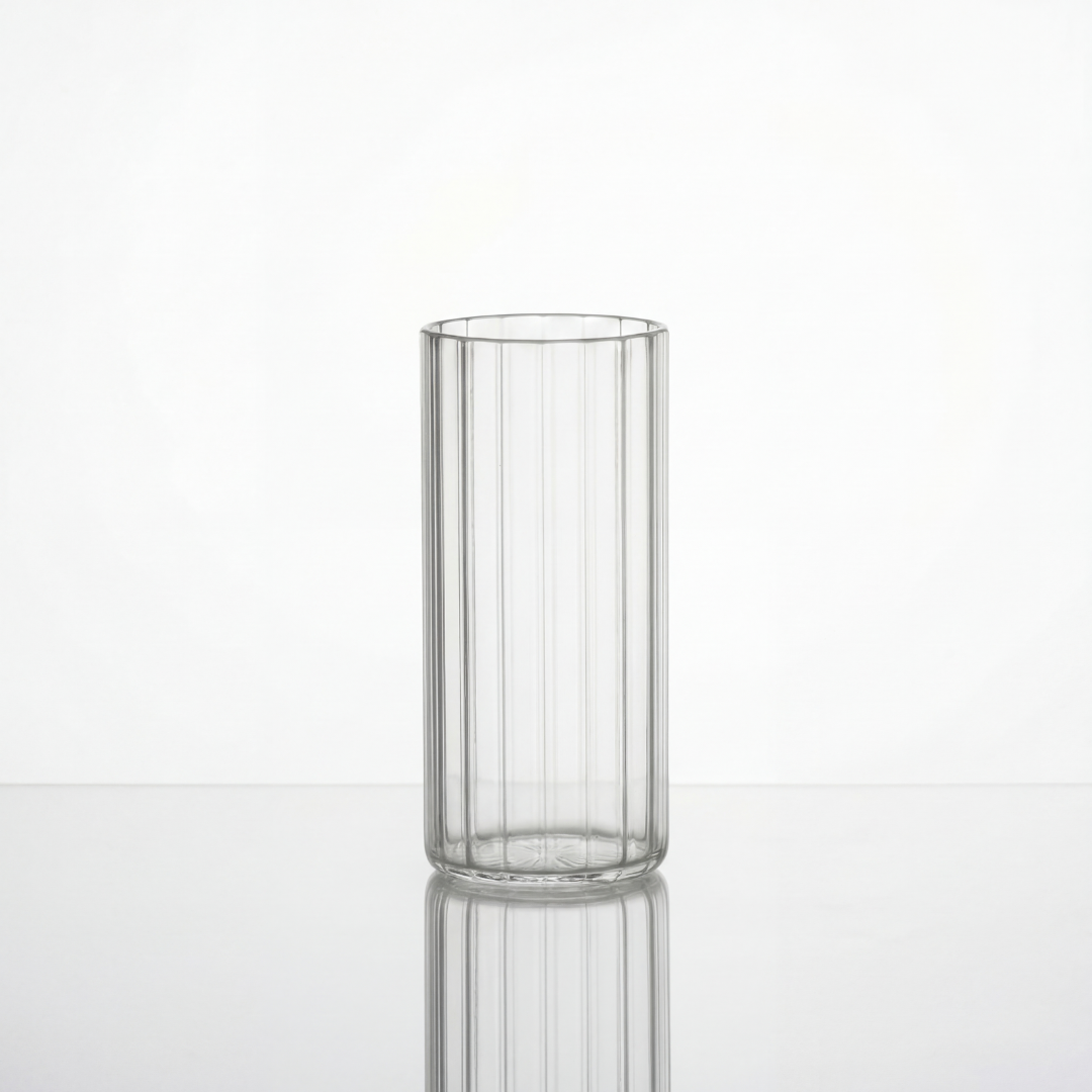 Rillet Cylinderglas Ø10