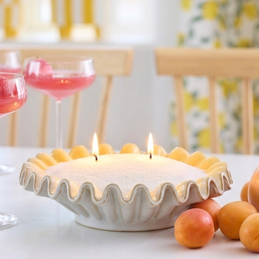 RONALD keramik fad Ø34,5 cm hvid