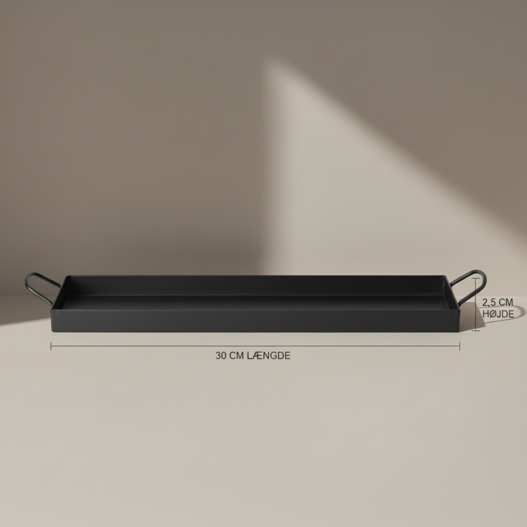 Raven bakke metal med håndtag