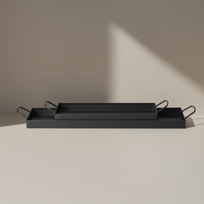 Raven bakke metal med håndtag